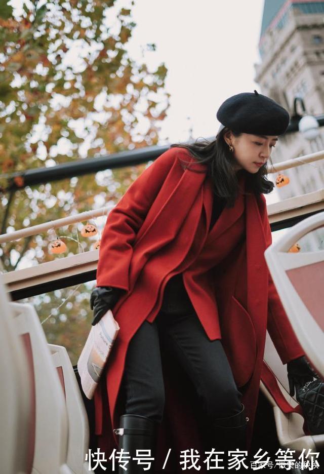 时尚博主|过年像她们这样穿红色,也太美了吧!