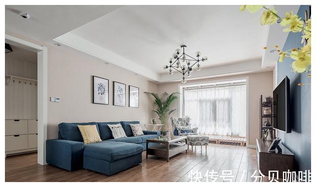 房主|129平北欧风休闲空间,文化石组合绿植,是暖意纯粹的慵懒生活