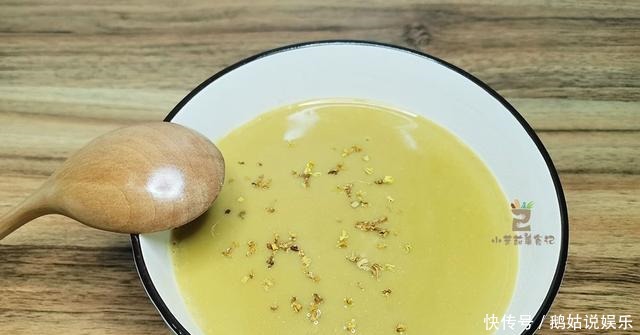 数九天，我常用“一菜一果”打米糊，香浓暖胃，经常用脑更要多喝
