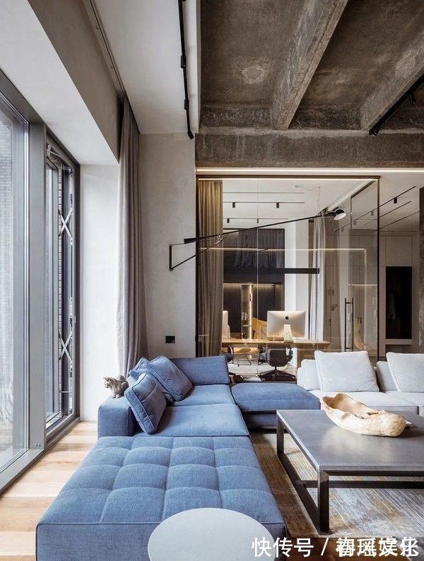 裝修風(fēng)|媽見(jiàn)打的“裝修風(fēng)”｜136㎡工業(yè)風(fēng)，滿(mǎn)屋混凝土墻，卻真的好看！