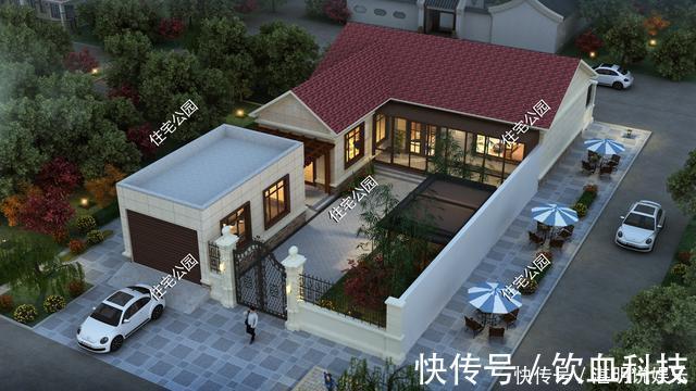 占地|农村养老还是一层好，18万起建的平层别墅，心动不？