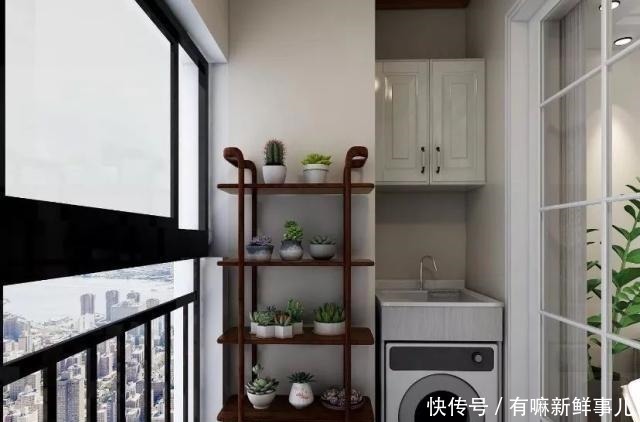 阳台|别人家颜值炸裂的阳台，是如何优雅地晒衣服的！