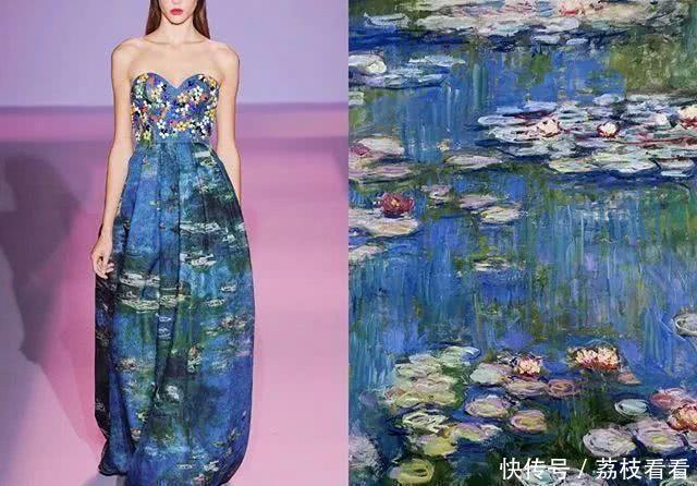Angelababy把世界名画穿在身上,大气清新美到犯规