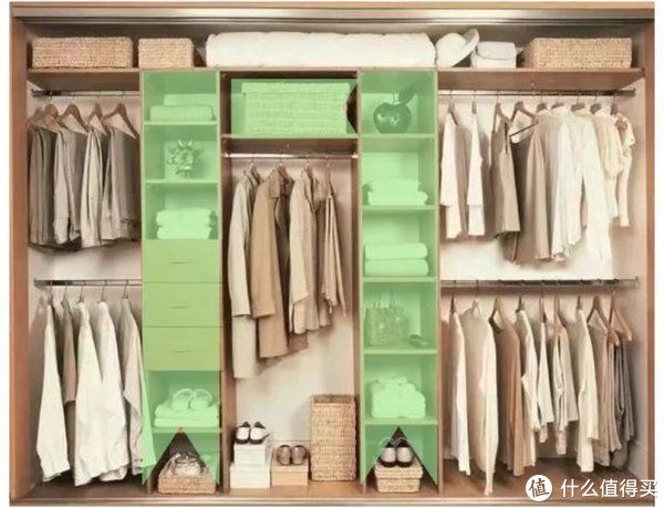 布局|讲真，衣柜内部这样设计，你家还能多放100件衣服！