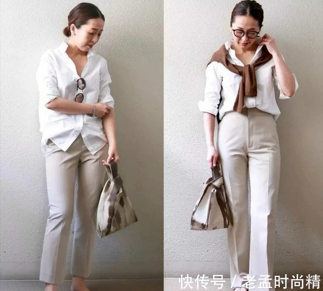 半身裙|50岁女性这么穿衣才叫好看,释放最自然的一面