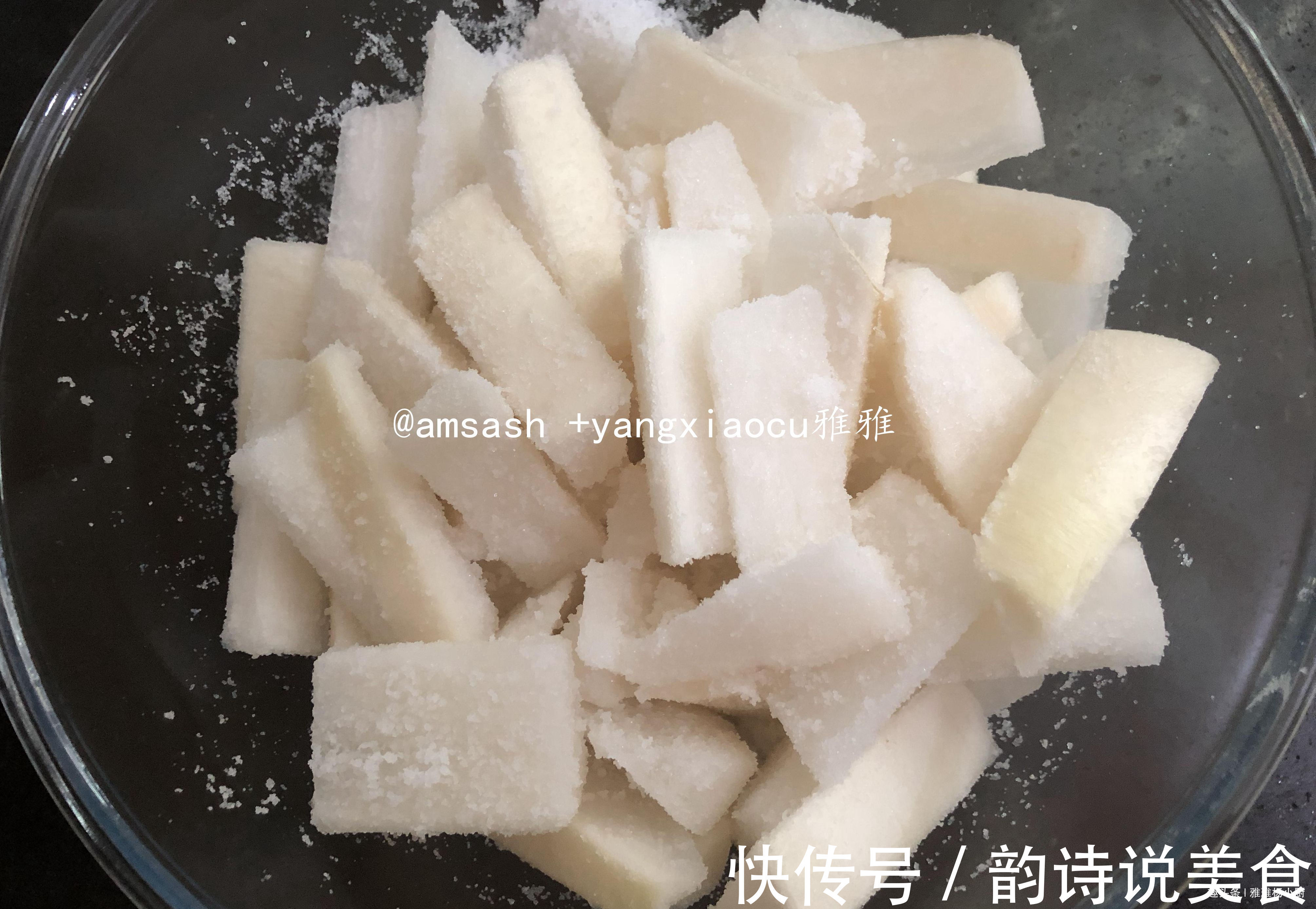 妈妈腌萝卜干，2天可以吃，做法简单，香脆可口，放一年都不坏