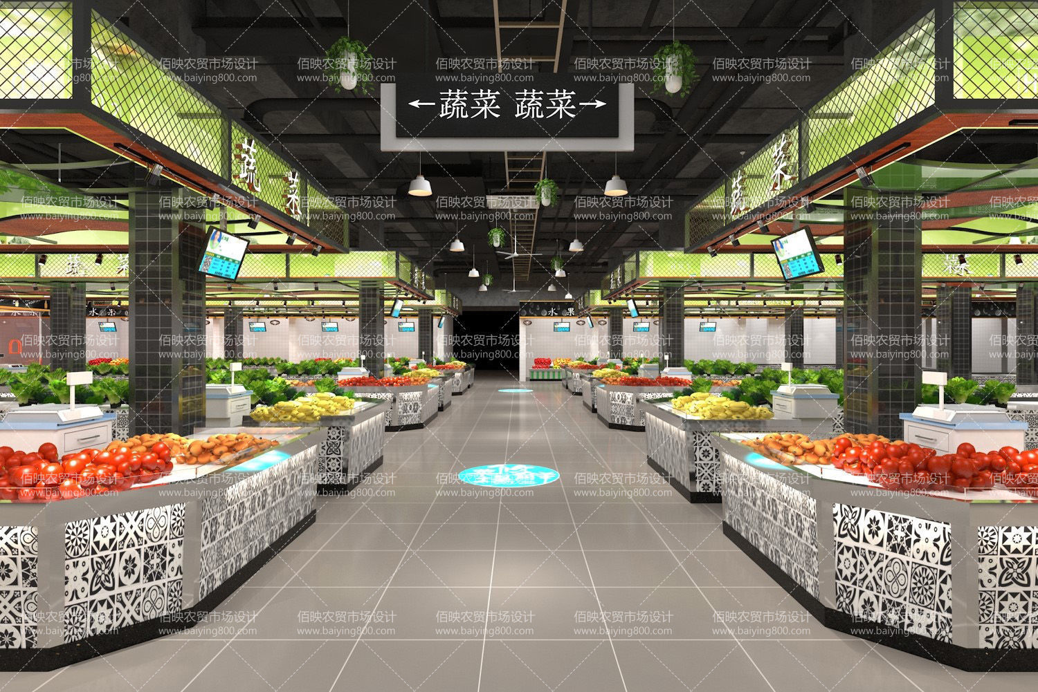 商品|标准化的智慧农贸市场设计要做好以下几点