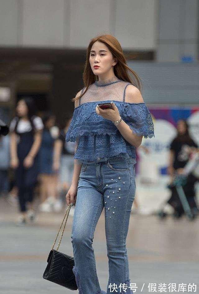 蕾丝|打底裤才是穿搭主角，让造型美感升级，时尚美丽
