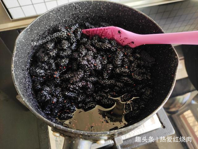 柠檬汁|桑葚好吃就是不耐存放,试试这么做更甜更好吃,放很久都不会坏