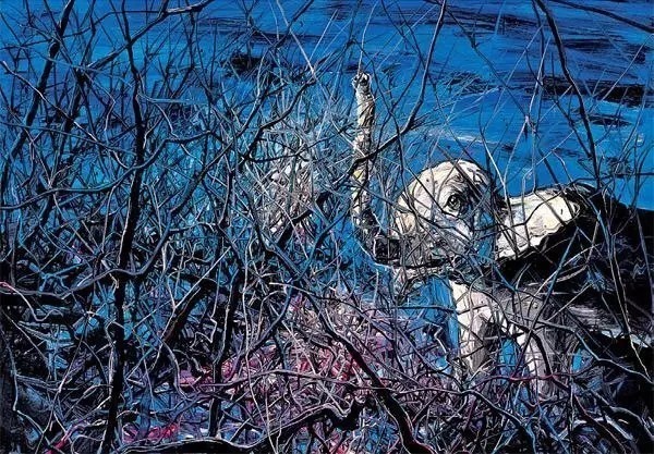 自由引导人民#他笔下画的刘德华不忍直视,丑成非洲土著,还卖1.4亿?有点厉害