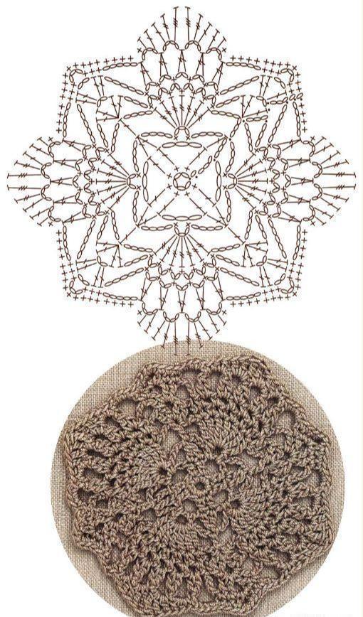 55款钩编平面花片图解，各个形状都有，以后钩什么都可以！收藏