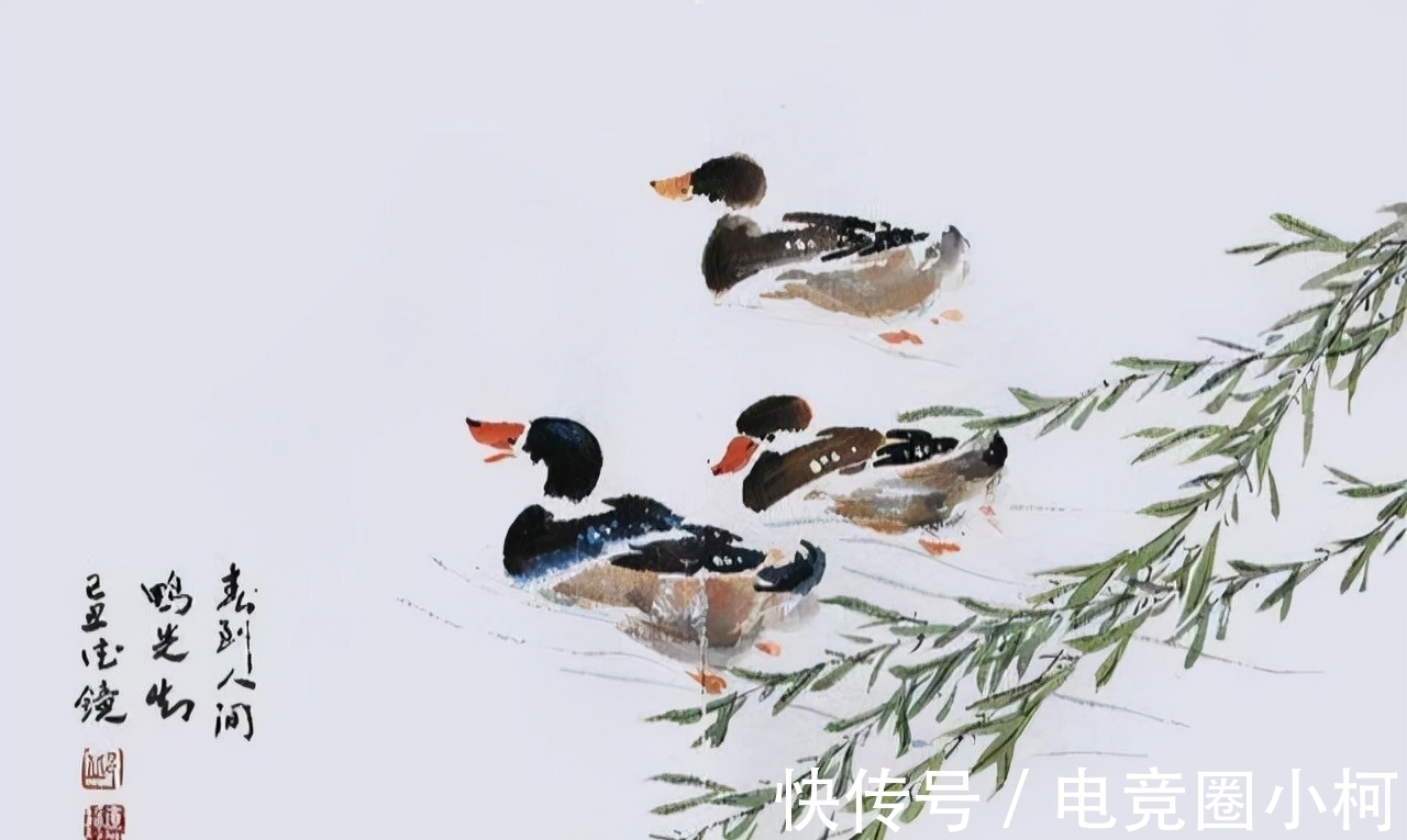 野水@两首精彩绝伦的题画诗,画没流传下来,诗却成为千古绝唱