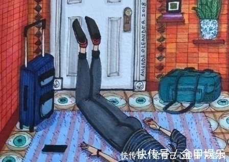 插画@据说这是关于女生真实一面的插画,看完后男生不敢相信!