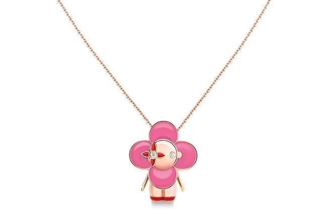 vivi&路易斯威登,吉祥物变吊坠胸针!