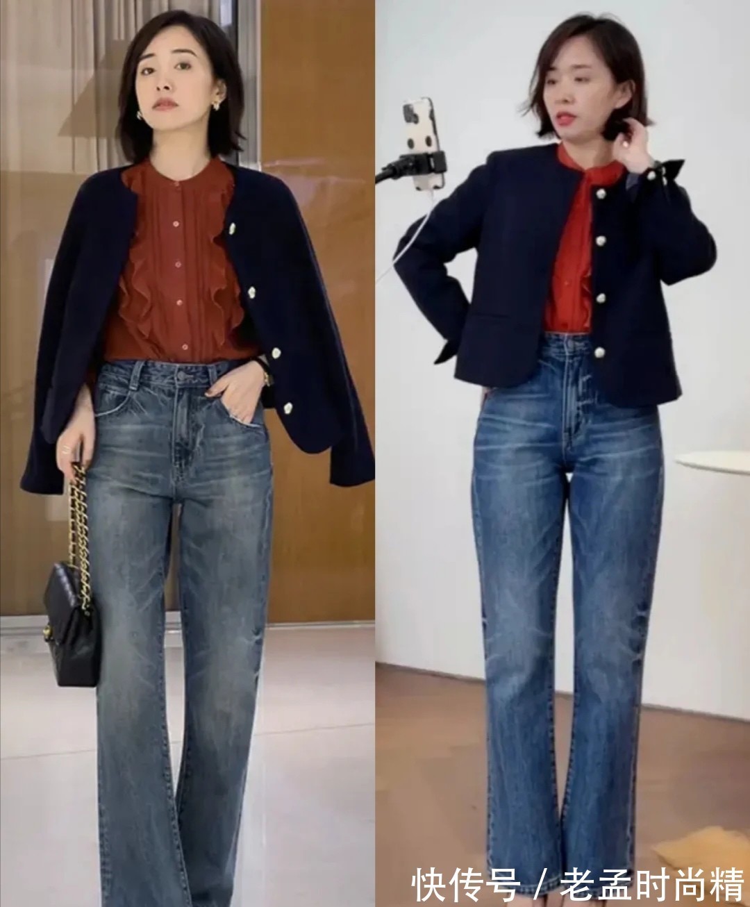 穿搭 用“一裤多搭法”太实用了,大气高级