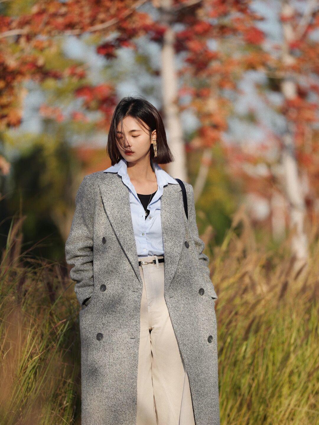 层次感|秋季外套怎样穿出层次感?学会这3点,跟臃肿说拜拜