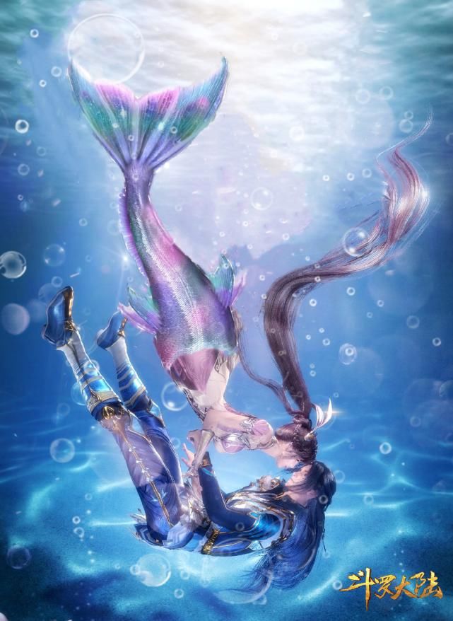 漫迷更改小舞人设，美人鱼造型太惊艳，难怪唐三非她不娶