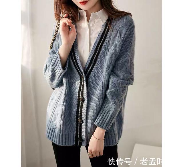 外套|初冬天凉别乱穿,一件轻奢外套+毛呢裤,又美又显得很格调