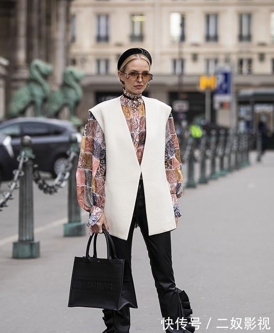 长裤 欧美不到160的时尚博主,穿搭方式太显高,看图就像180
