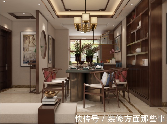 中式风格|165平新中式四居室，简洁自然，赋予书香气息