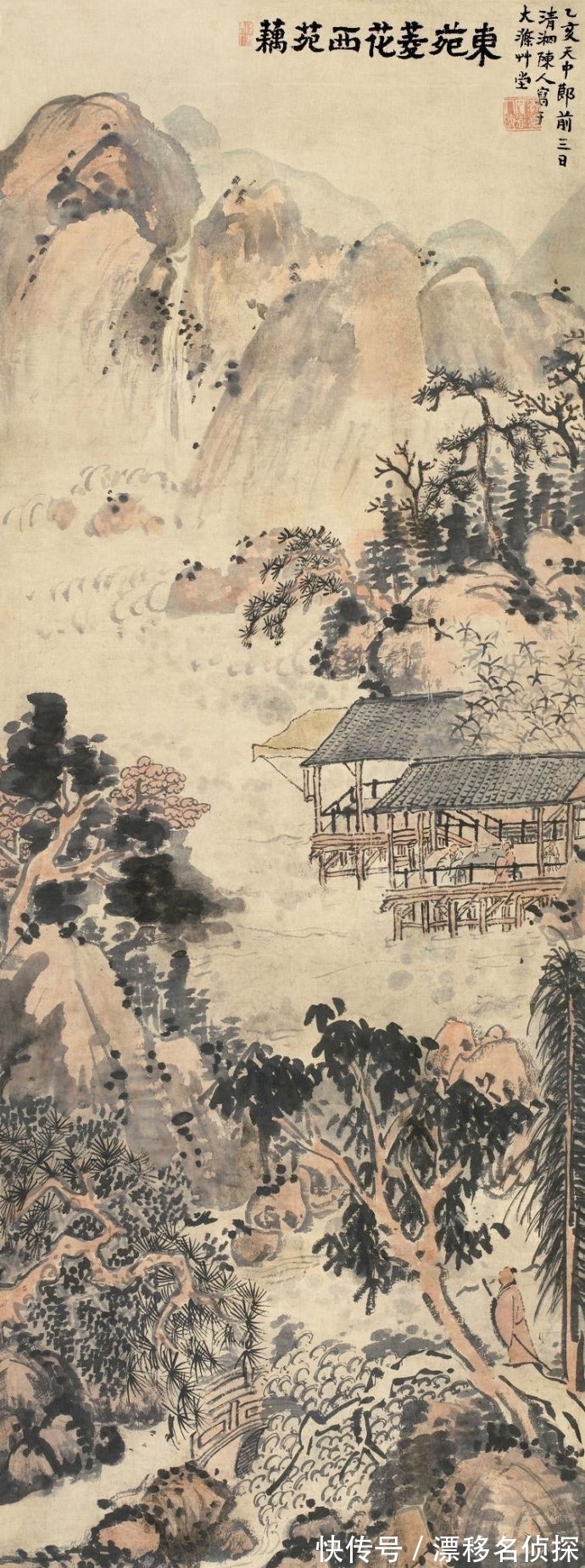 董文敏@石涛:对于高明的画家来说,传统与创新的发展和继承是一种互补!