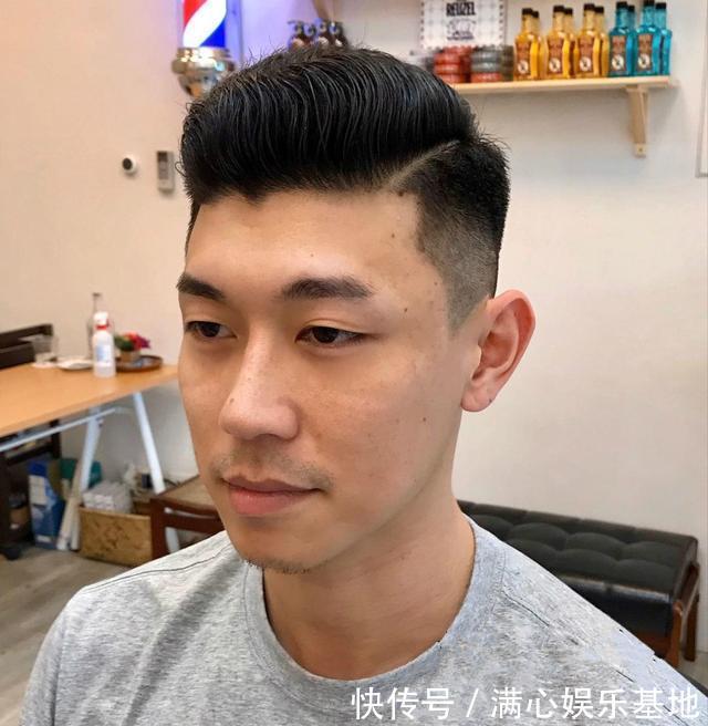 背头|男生想变帅别随便剪头发，这11款发型简单又帅气，值得尝试