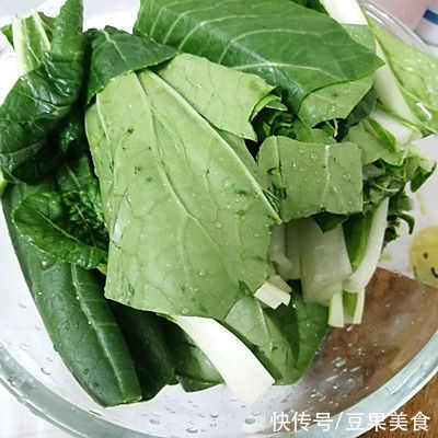 下饭菜|好吃到舔盘子的下饭菜小白菜炒咸肉