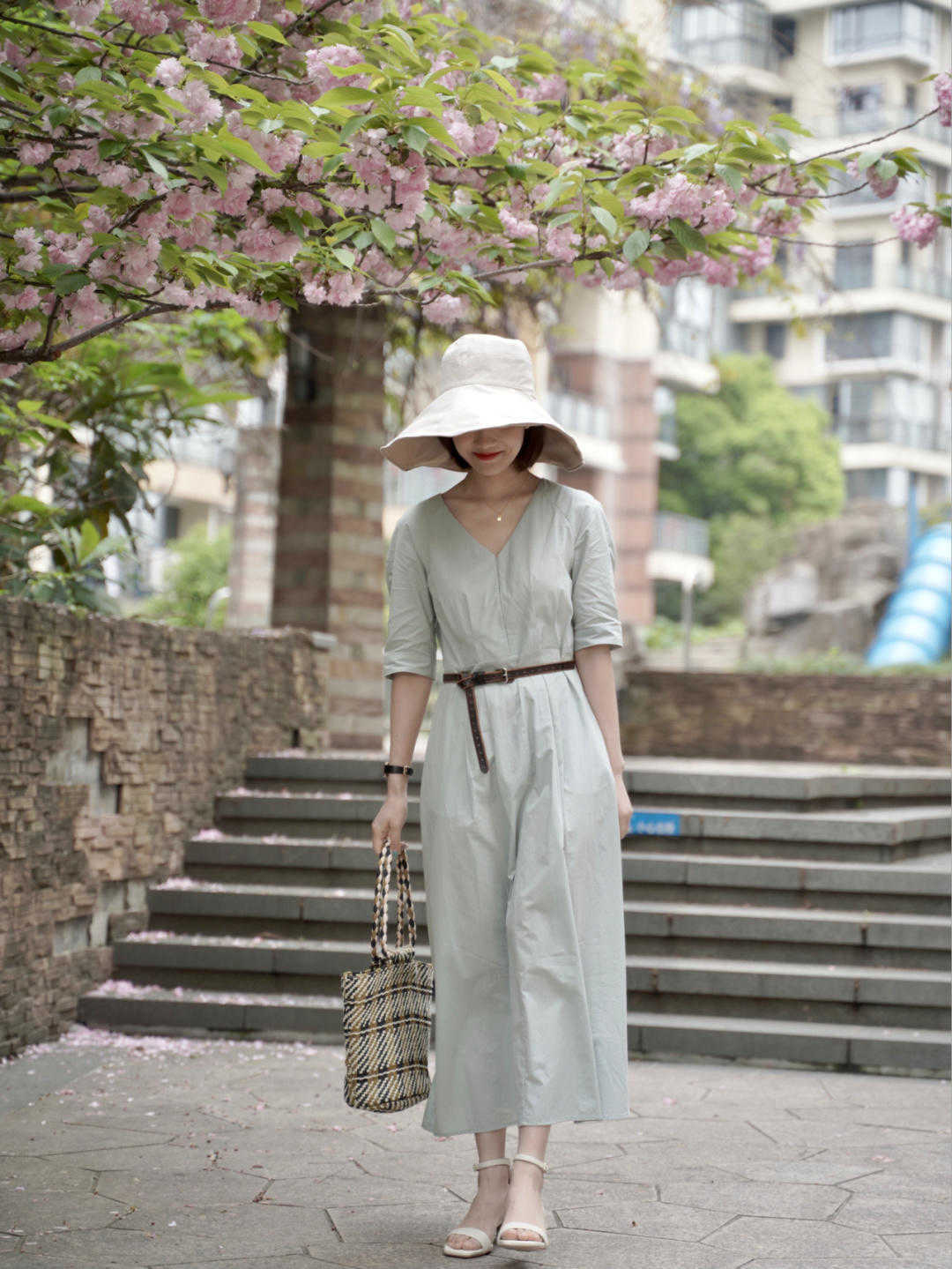 t恤|谁说小个子没气质?只有155身高,长裙也是标配显高,还显瘦