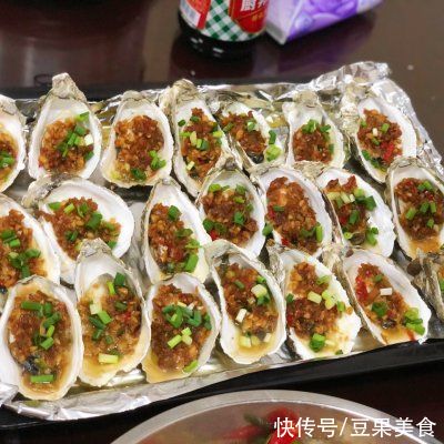 蒜头|有了这些烤生蚝,实力下酒
