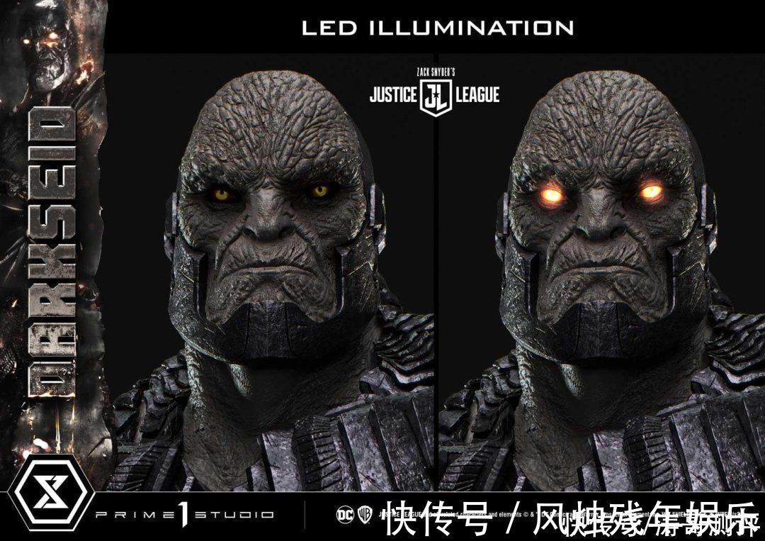 豪华版|双眼能发光,P1s这款扎导《正联》版达克赛德雕像简直帅爆!