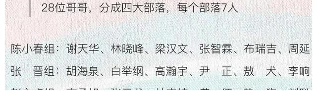 賽道|《哥哥》四公表演曝光，國民度幫了陳小春，李承鉉組搶到2首好歌