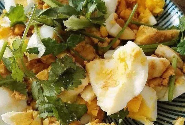 凉拌鸡蛋|多给孩子吃的营养菜,营养丰富,促进新陈代谢,健脑益智