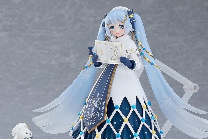 官图|figma：初音未来雪未来可动手办官图公开 白化版本的阿尔泰尔