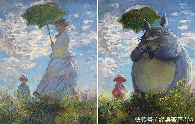 风格|当这些世界名画重绘成动漫风格，东条希真是太美了！