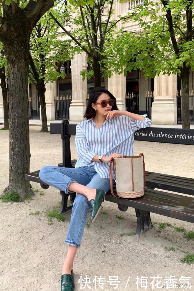 衬衫才是早秋的“扛把子”,今年流行穿这件,青春减龄又百搭