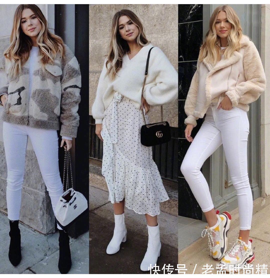 秋冬 换季穿衣太纠结?可盐可甜的秋冬穿搭,颜色搭配很值得借鉴