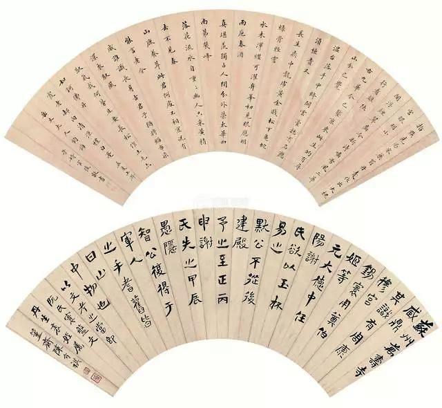 十钟山房印举&他是清朝第一收藏家,书法四体杂糅,奇怪中又有奇妙