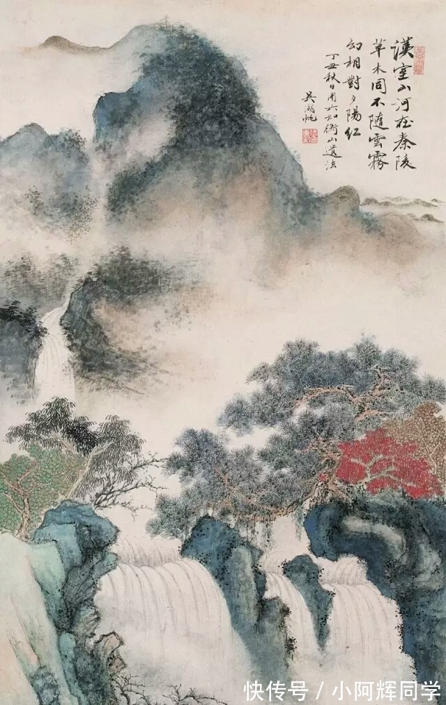 画家!学习国画艺术难吗,千人千面,究竟怎么样在于学者自己