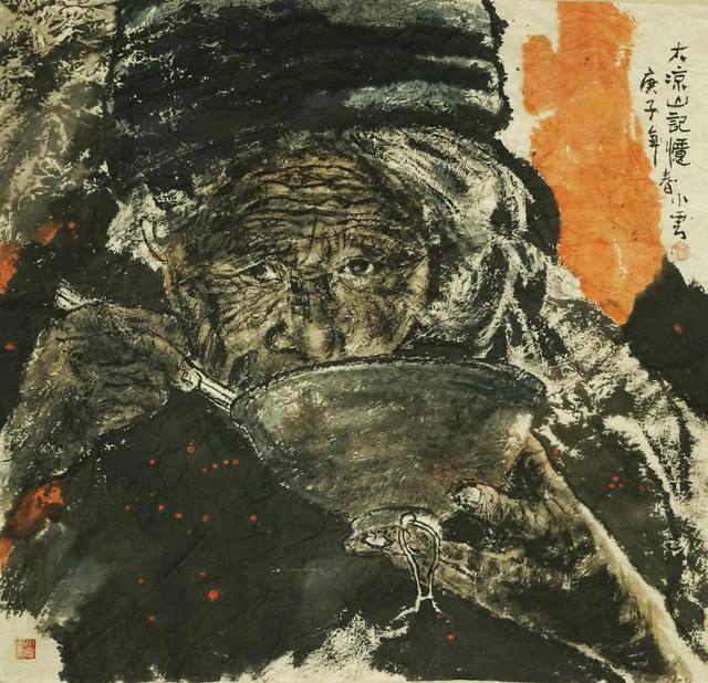 廖小云|廖小云水墨人物画作品欣赏