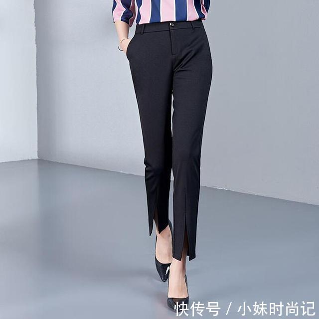 喇叭裤 不要穿老套的运动装了,现在潮女都穿这样的时尚女装,超百搭