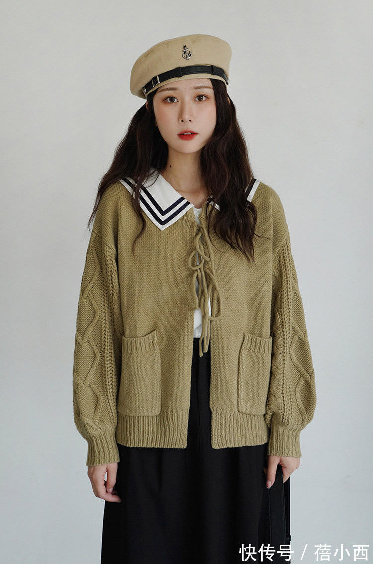 马甲|初秋的简约大气穿搭原来这么简单!超全毛衣搭配,让你秒变美少女