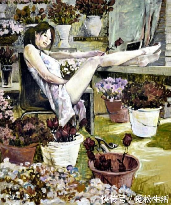 美术家协会@性感娇媚——著名艺术家赵鹰女体油画作品欣赏