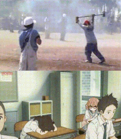 |搞笑GIF:姑娘长点心吧 对面住的可都是单身汉啊