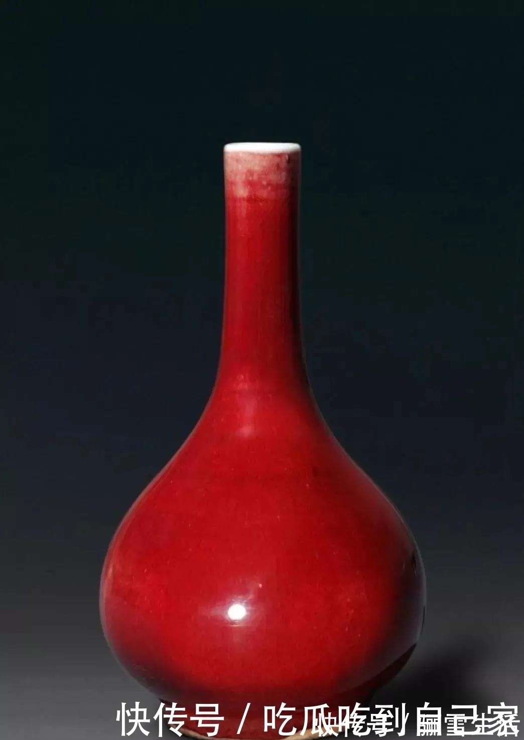 瓷厂|晶哥聊古玩:色如初凝的牛血,玻璃釉质、雍容华贵的康熙郎窑红!