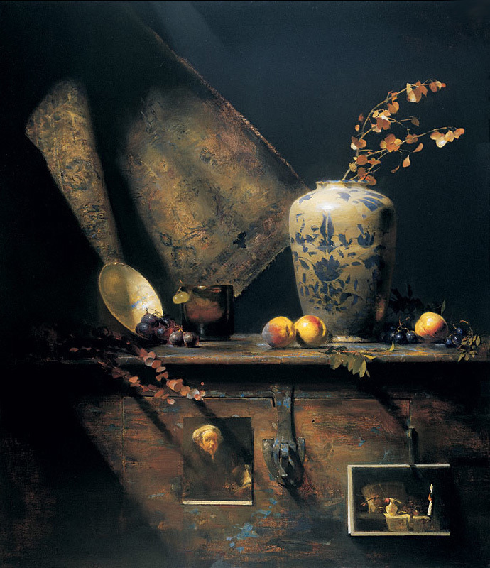 写实主义&他的“当代伦勃朗”的称号,可不是徒有虚名的!