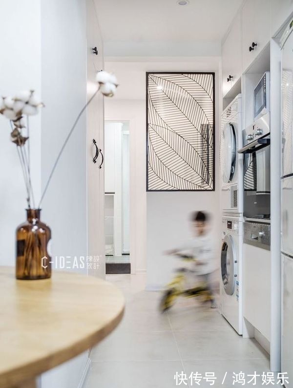 家电区|坚持摒弃阳台,两室改三室,她将99㎡家利用到极致,太有智慧了!