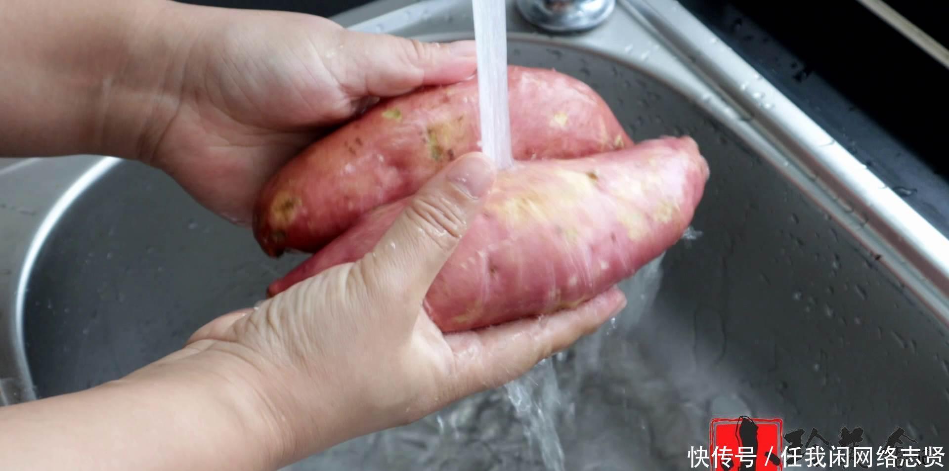 步骤|红薯最新吃法,不用烤不用烙,出锅看着就馋人,好吃营养又美味