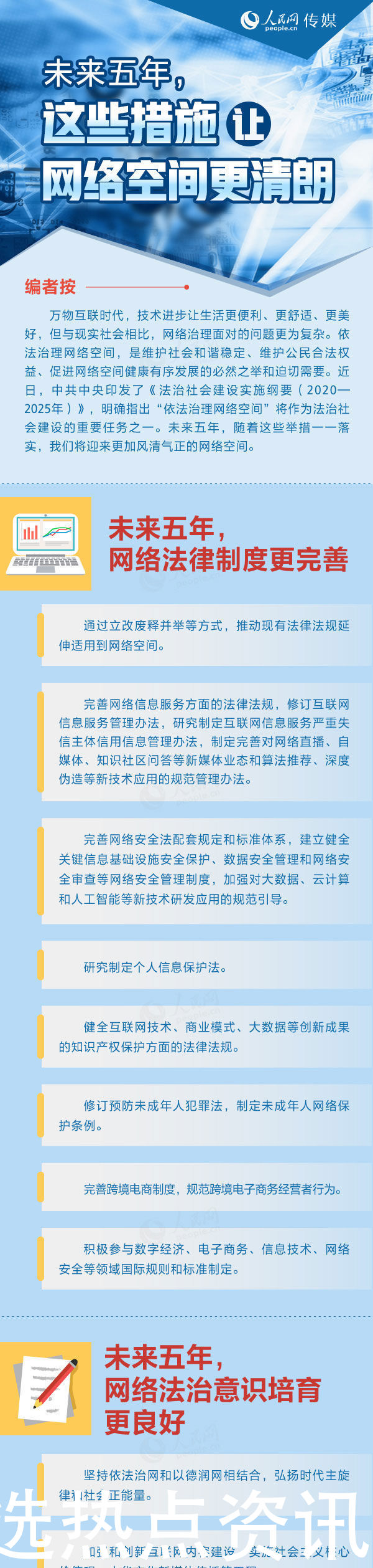 措施|未来五年，这些措施让网络空间更清朗