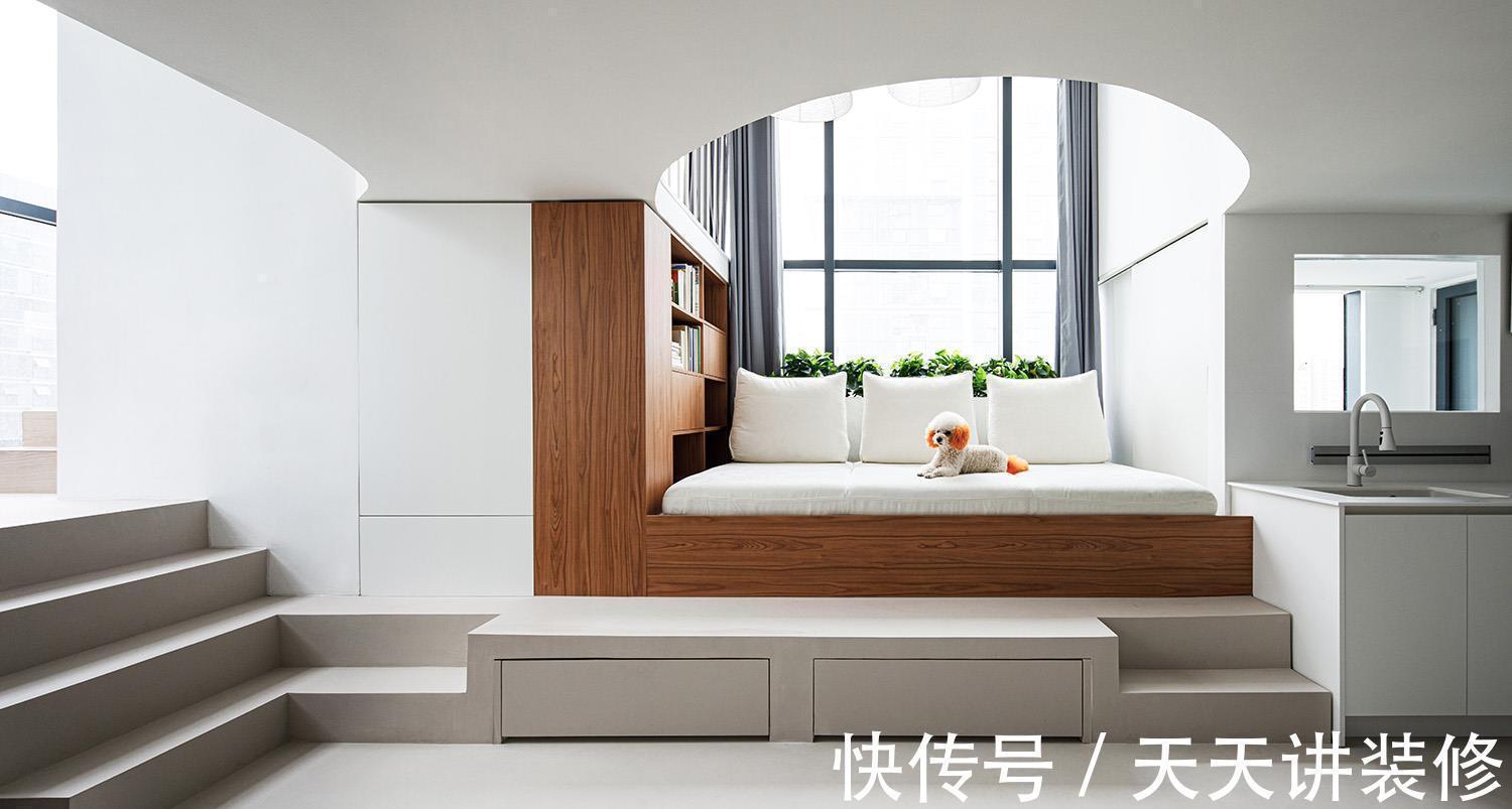 小户型|50㎡、34㎡小户型如何实现空间自由?房子小虽小,我心宽广