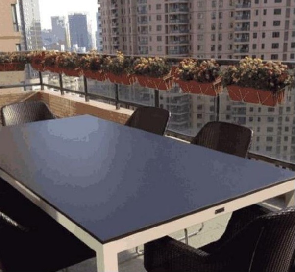 美观性|参观王琳的家,餐具都是欧式风格,平时都是在阳台上面吃饭